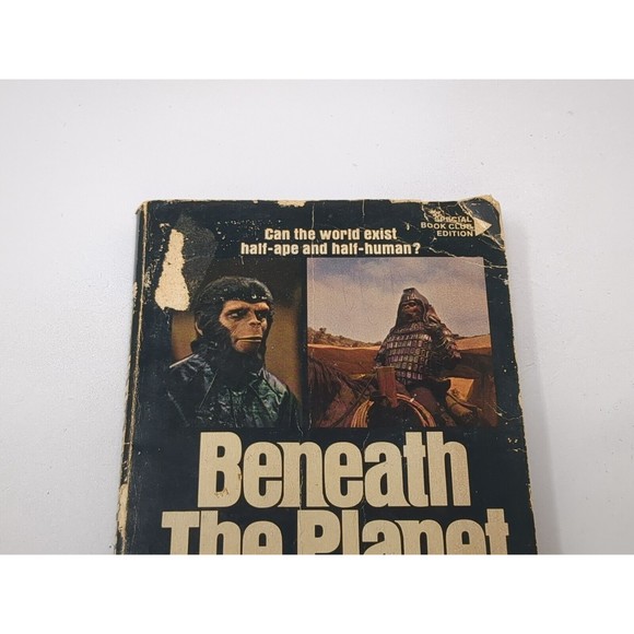 Beneath The Planet of the Apes Michael Avallone 1970 Bantam Paperback Book Club - Picture 3 of 13
